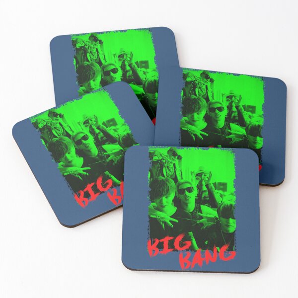 Item preview, BigBang Kpop Group Members Green Korean Kpop RGB Color Design   designed and sold by Laousohai.