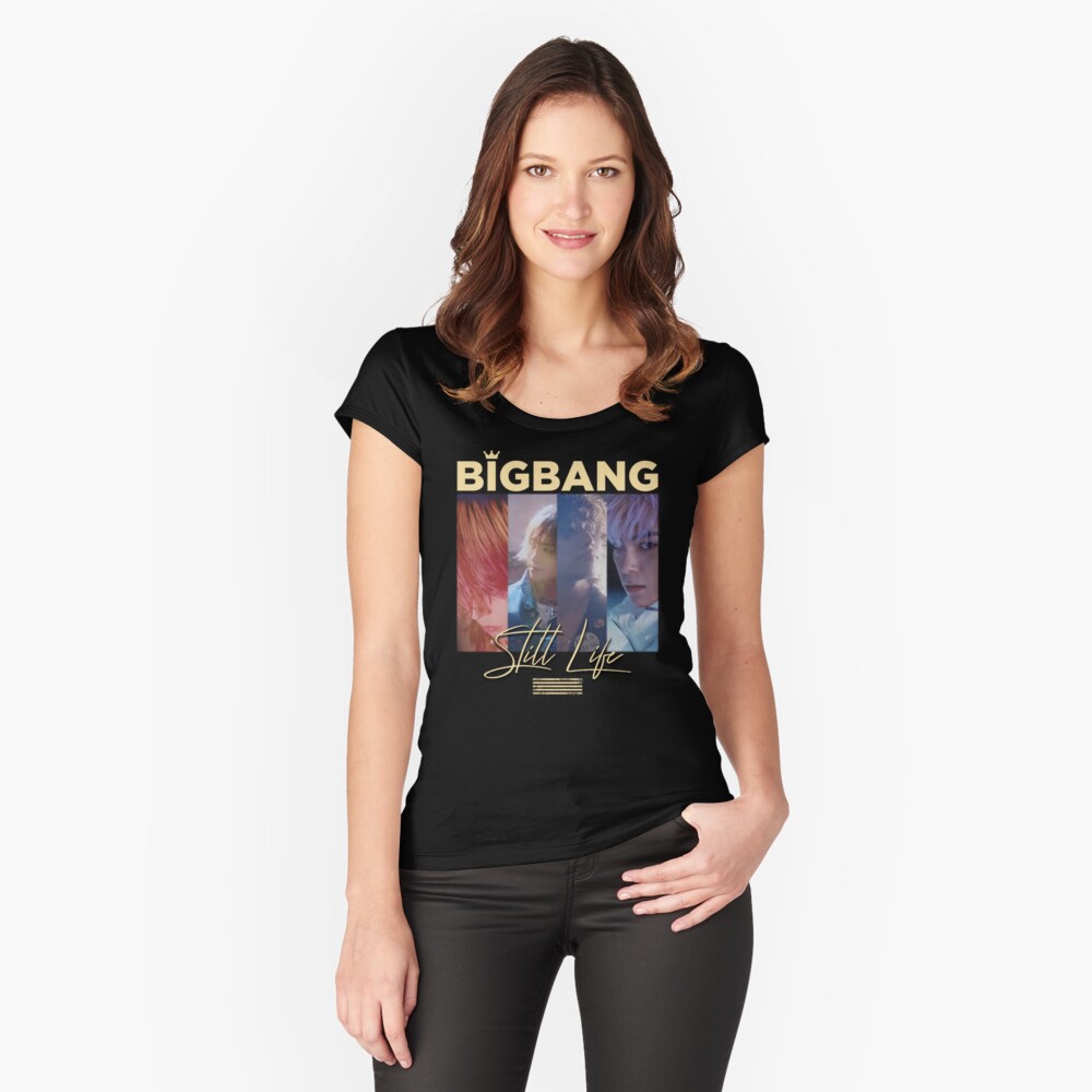 Item preview, Fitted Scoop T-Shirt designed and sold by Laousohai.