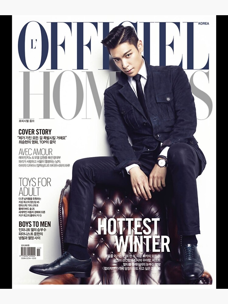 BIGBANG - BIGBANG T.O.P 雑誌　パンフレット Bigbang T.O.P 