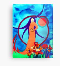 Spirt Lady Metal Print