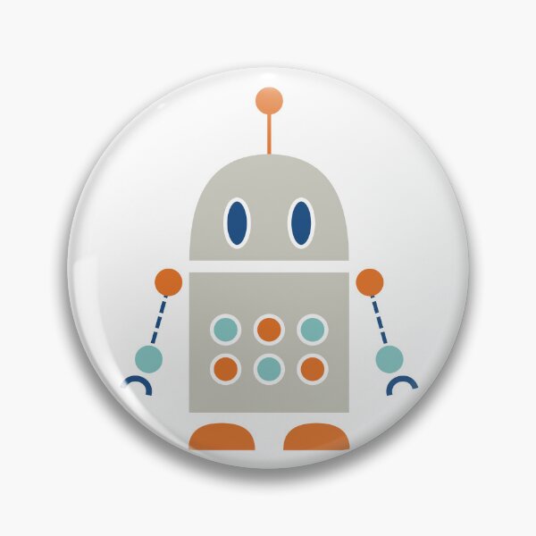 Item preview, Cute Grey Robot designed and sold by StudioShine.