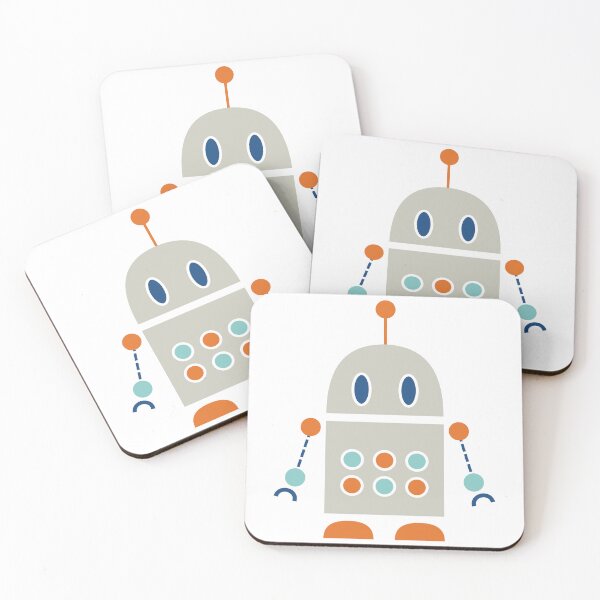 Item preview, Cute Grey Robot designed and sold by StudioShine.