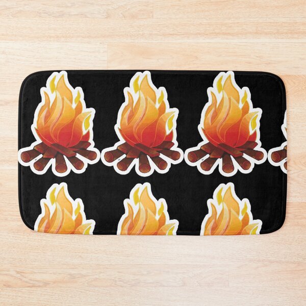 Item preview, BURNING Camp Fire - CAMPFIRE art design Sticker designed and sold by WainoFade.