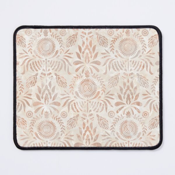Item preview, Rose Quartz Stone Floral Pattern Watercolor designed and sold by Orianah.