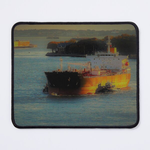 Item preview, Barge on the Hudson designed and sold by lukefranklin65.