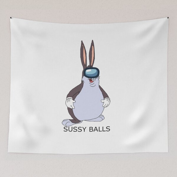 Item preview, Big Chungus Sussy Balls designed and sold by amogusman.