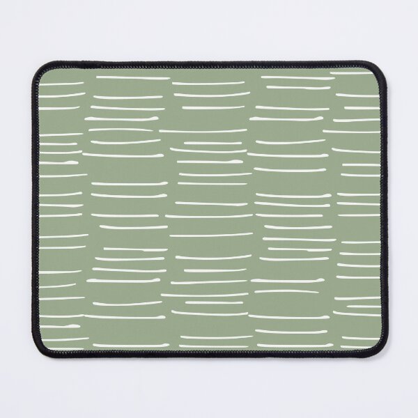 Artikelvorschau, Abstract Stripes on Sage Green Aesthetics entworfen und verkauft von meggydesigns.