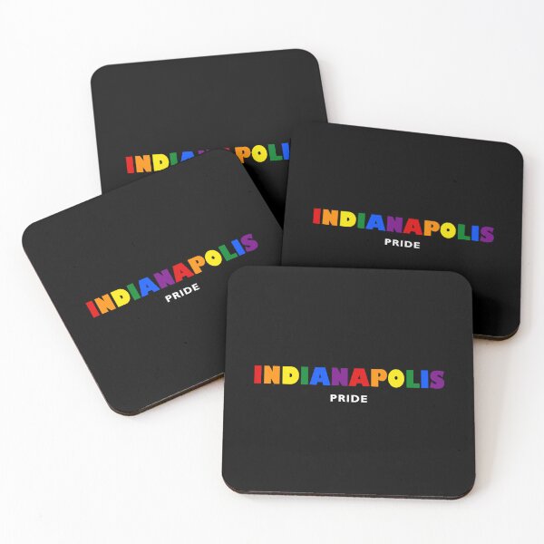 Item preview, Indianapolis city Pride Rainbow, Indiana US designed and sold by LoveIsColorful.