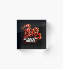 Riverdale Pops Chocklit Shoppe Acrylic Block