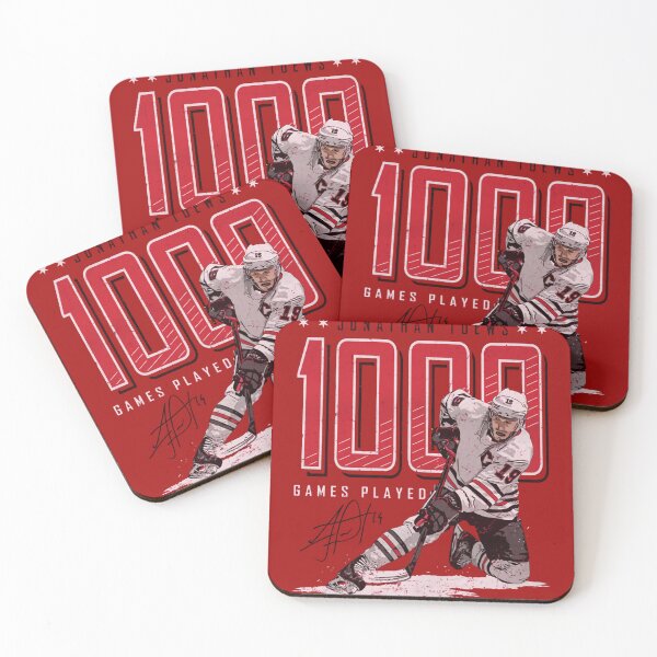 Item preview, Jonathan Toews Chicago 1000th Game designed and sold by parkerbar6O.