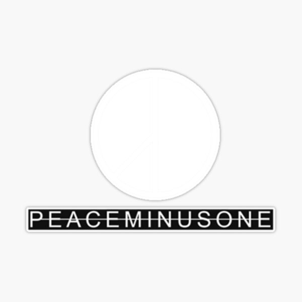 ★入手困難★PEACEMINUSONE LOGO PIN SET #3 BLACK & WHITE 640px-Peaceminusone_logo.jpg