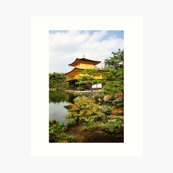 Kinkakuji (Golden Pavillion) Japan Art Print
