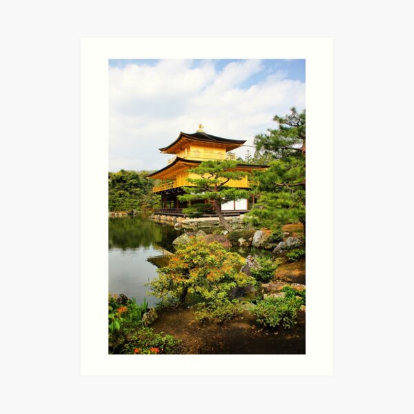 Kinkakuji (Golden Pavillion) Japan Art Print