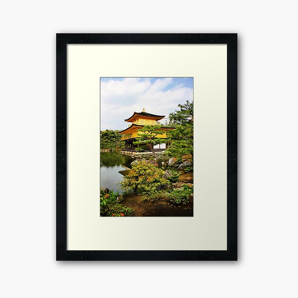 Kinkakuji (Golden Pavillion) Japan Framed Art Print
