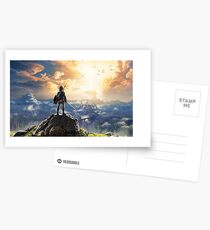 The Legend of Zelda: Breath of the Wild Link Postcards