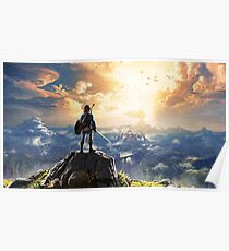 The Legend of Zelda: Breath of the Wild Link Poster