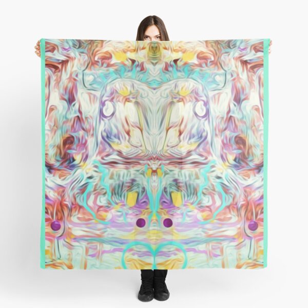 An Hermès silk scarf that channels the lightness of being