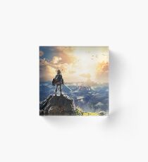 The Legend of Zelda: Breath of the Wild Link Acrylic Block