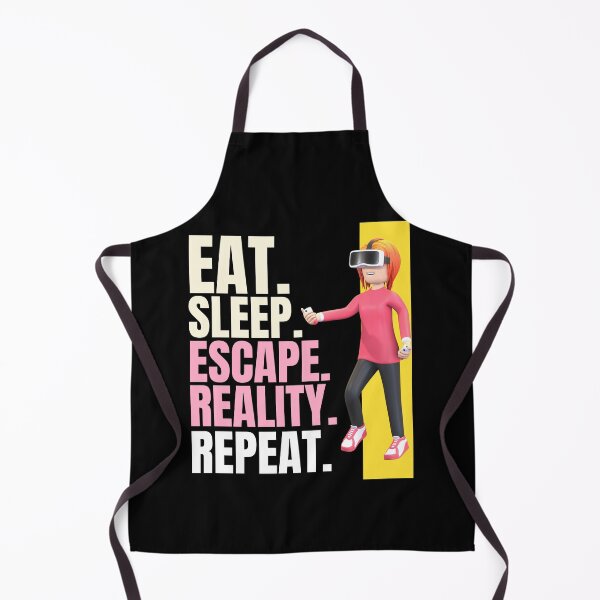 Item preview, Eat sleep escape reality repeat, Metaverse, Reality Virtual 03 designed and sold by WaguinhoTex.