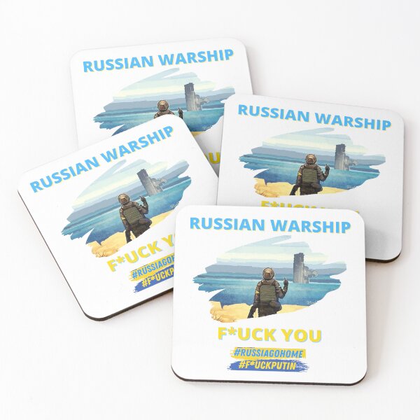 Item preview, Russian Warship Fuck You t shirt | Russian Warship shirt | Russian Warship Go F Yourself Sticker designed and sold by sugarcube1999.