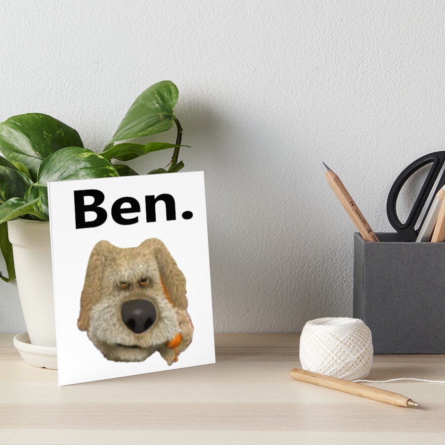 talking ben, on phone Canvas Print for Sale by Shrewd Mood