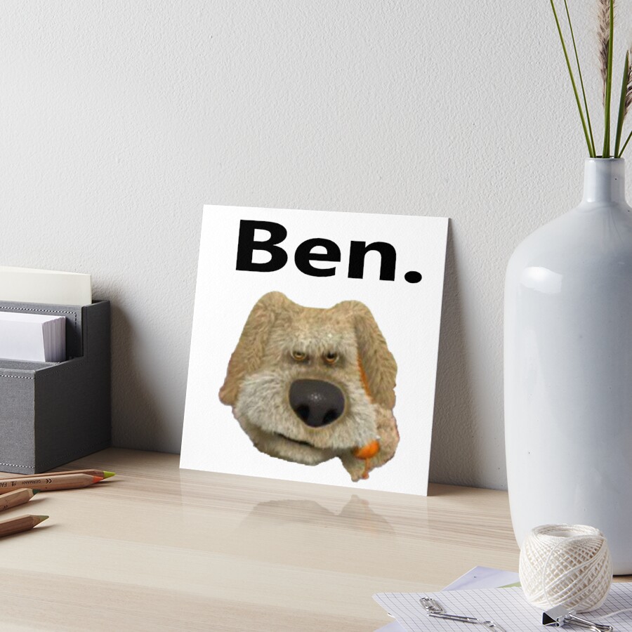 talking ben, on phone Canvas Print for Sale by Shrewd Mood