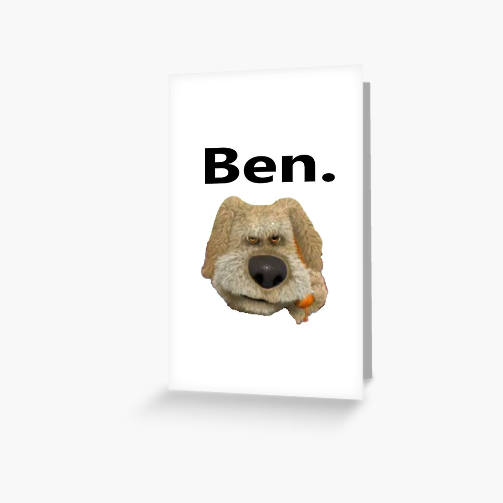 Talking Ben IShowSpeed  Greeting Card for Sale by MaddRegin