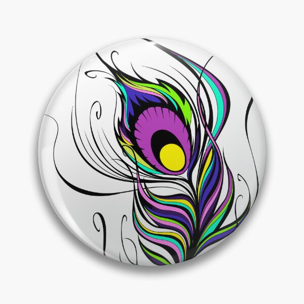 Item preview, Bright colorful feather designed and sold by trendingatees.
