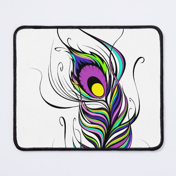 Item preview, Bright colorful feather designed and sold by trendingatees.