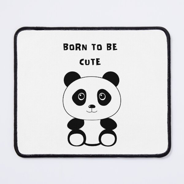 Item preview, Born To Be A Cute Panda designed and sold by azy2shop.