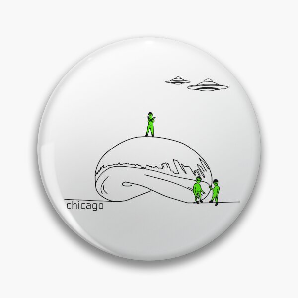 Item preview, Cloudgate visited by aliens designed and sold by SatyaYug.