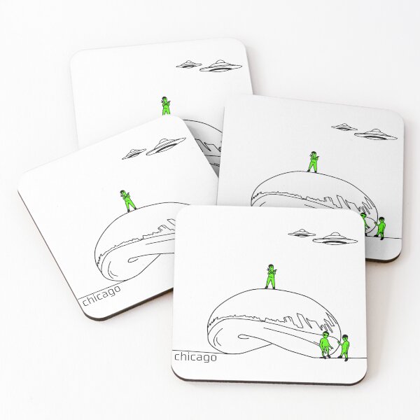 Item preview, Cloudgate visited by aliens designed and sold by SatyaYug.