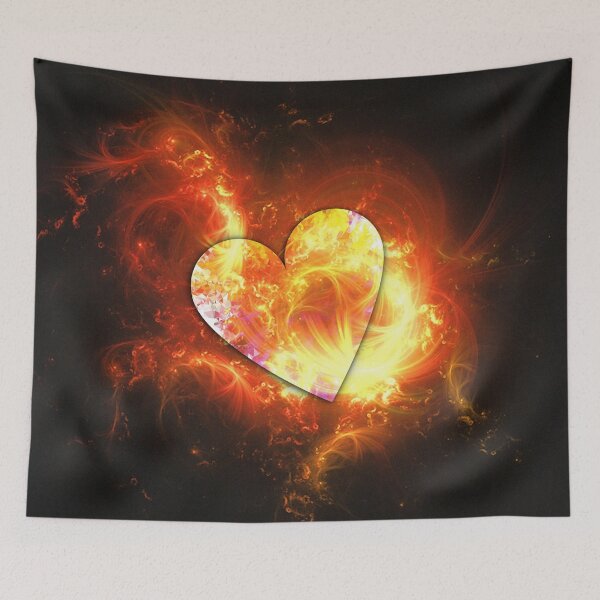 Item preview, Fiery heart designed and sold by KseniaDr.