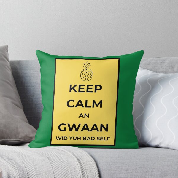 Item preview, KEEP CALM AN GWAAN WID YUH BAD SELF designed and sold by HillTopView.