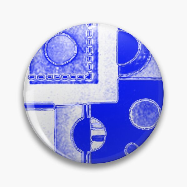 Item preview, Art Deco in cobalt blue tones designed and sold by LindaLG.