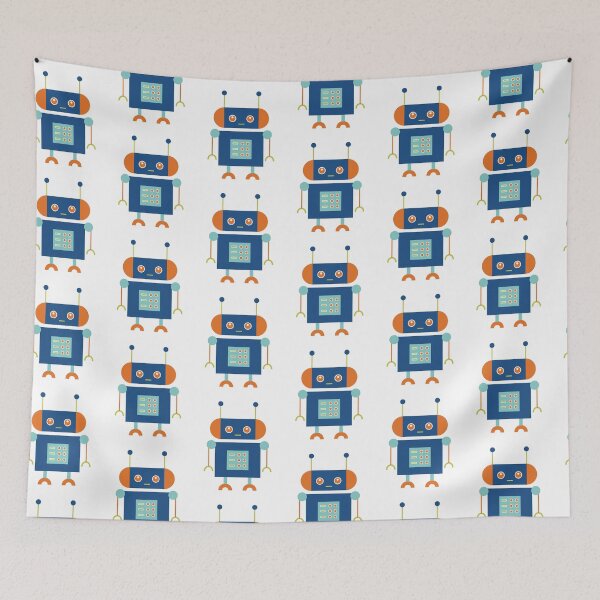 Item preview, Cute Blue Robot designed and sold by StudioShine.