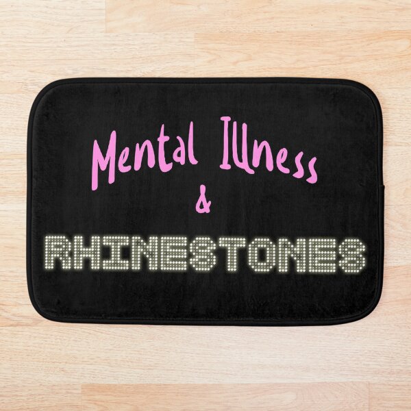Item preview, Mental Illness and Rhinestones designed and sold by Darkwaters Designs.