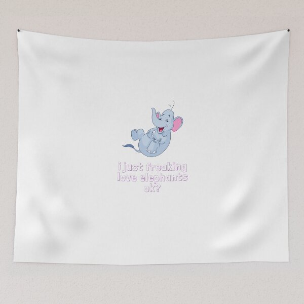 Item preview,  i just freaking love elephants ok designed and sold by yassminishop.