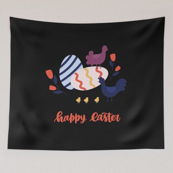 Item preview, Happy Easter Day designed and sold by ZubiyaArt.