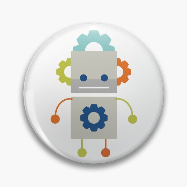 Item preview, Cute Grey Robot designed and sold by StudioShine.
