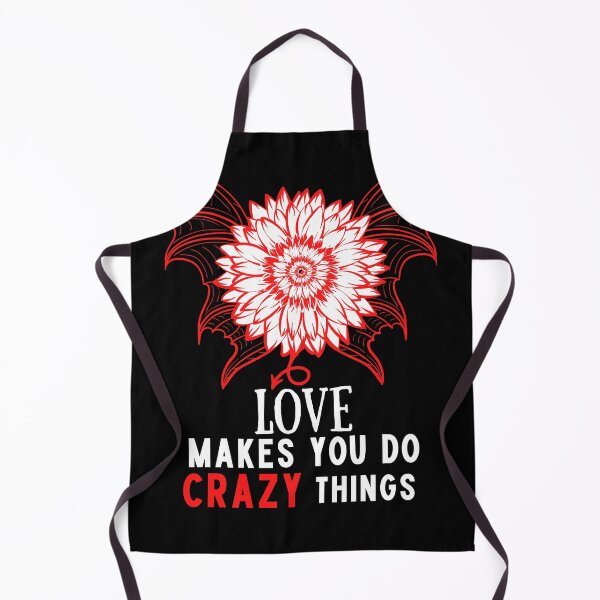 Item preview, Funny flower love makes you do crazy things   designed and sold by Sunrise-Art.