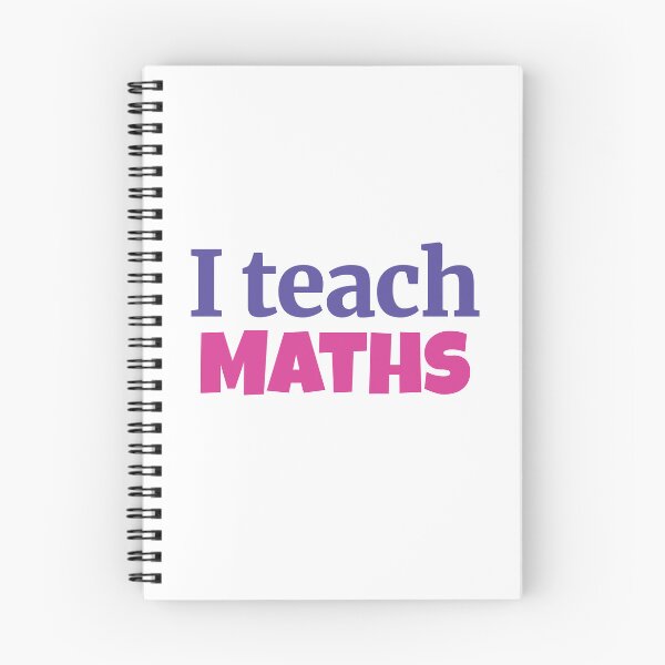 Item preview, I teach maths designed and sold by Think4Prints.