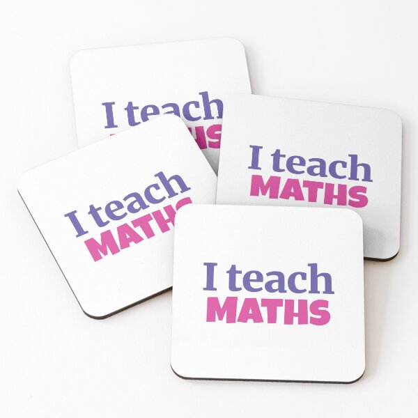 Item preview, I teach maths designed and sold by Think4Prints.