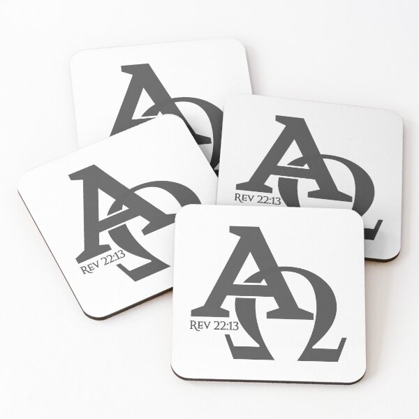 Item preview, Christian Design - Alpha and Omega, the Greek Letters A and Z designed and sold by simplydesignart.