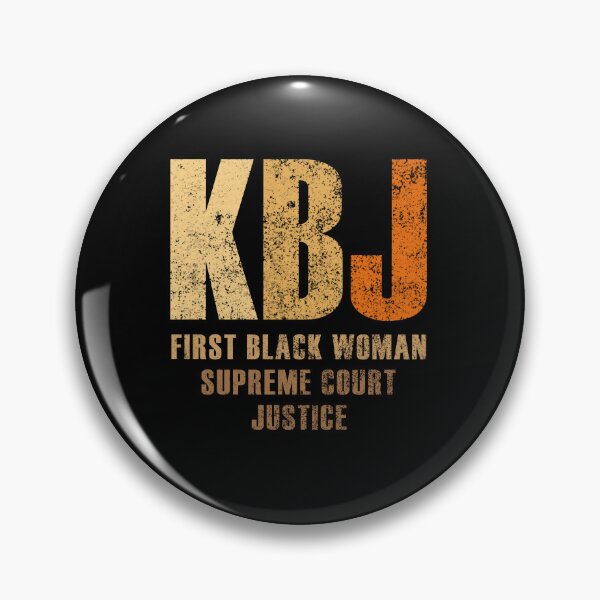 Item preview, KBJ, First Black Woman Supreme Court Justice USA designed and sold by SpringPetals.