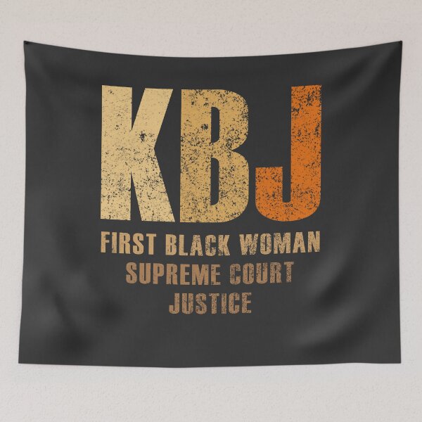Item preview, KBJ, First Black Woman Supreme Court Justice USA designed and sold by SpringPetals.