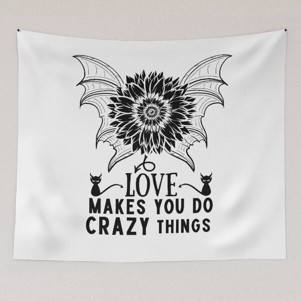 Item preview, Love makes you do crazy things flower designed and sold by Sunrise-Art.