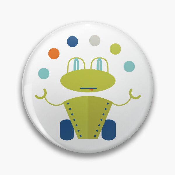 Item preview, Cute Green Robot designed and sold by StudioShine.