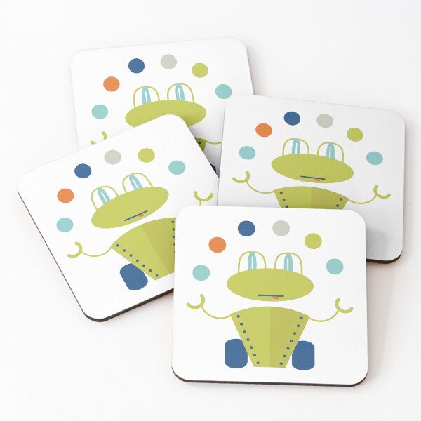 Item preview, Cute Green Robot designed and sold by StudioShine.