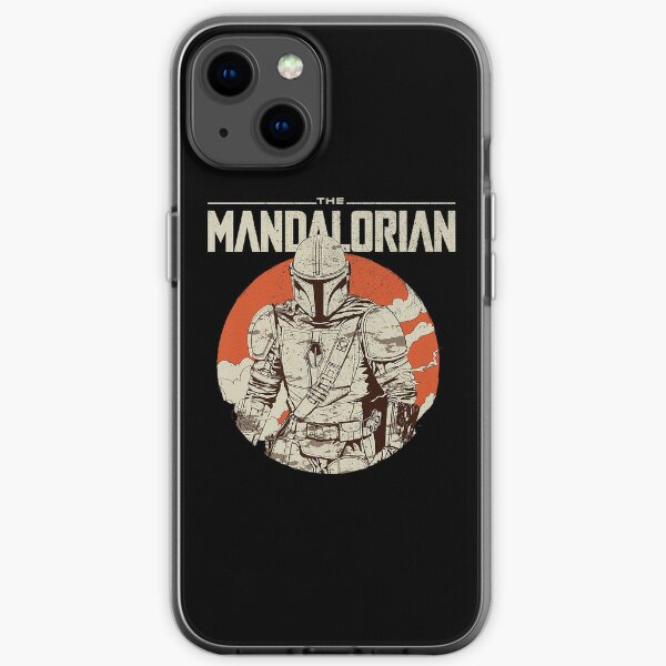 The Mandal Orange Sun Portrait iPhone Soft Case